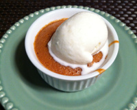 Petit gâteau de doce de leite