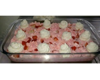 Doce de morango com suspiro