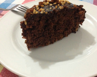 Bolo de chocolate com castanhas