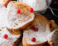 Rabanada de pão de forma
