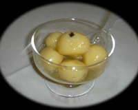 Doce de queijo em calda