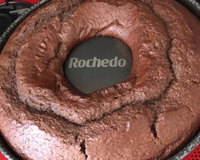 Bolo integral de chocolate e banana