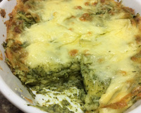 Lazanha de espinafre