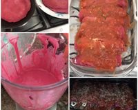 Panqueca de beterraba