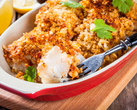 Bacalhau festivo da Chef