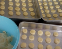 Bolachinhas de amido de milho