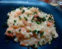 Risoto de camarão do Raul