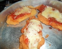 Filé de frango à milanesa