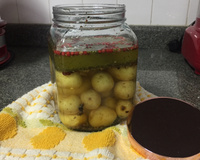 Batatas em conservas