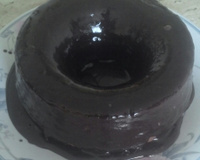 Cobertura de chocolate com creme de leite