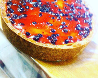 Torta delicada de ricota com passas chefe Iris Baldissara