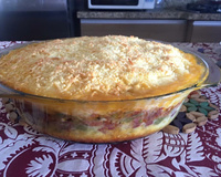 Escondidinho de carne seca