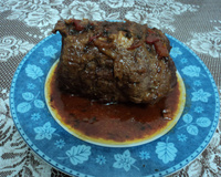 Lagarto ao molho de laranja