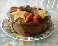 Bolo econômico de chocolate
