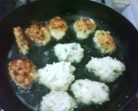 Bolinho de arroz no capricho