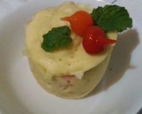 Torta salgada de caneca