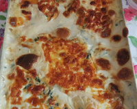 Espinafre ao molho branco