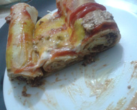 Panqueca de carne moída da Cris