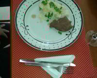 Risoto de palmito cremoso