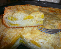 Torta de banana com aveia