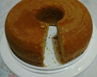 Bolo de fubá com aveia