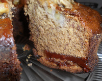 Bolo de banana com goiabada