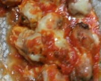 Almôndegas de carne moída