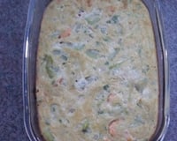 Suflê de chuchu delicioso