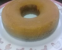 Bolo de cenoura mesclado com chocolate de liquidificador