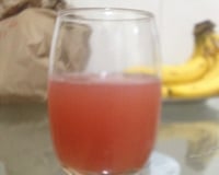Suco de morango natural
