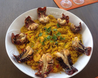 Risoto de frutos do mar