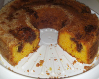 Bolo de fubá com milho