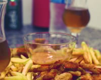 Filé de frango à milanesa