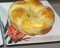 Pão de batata baroa da tia Zizi