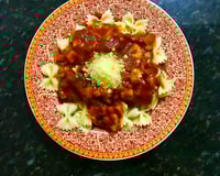 Penne ao molho de legumes