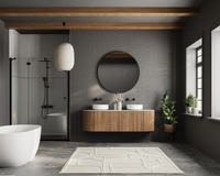 Banheiro moderno tá na moda: 2025 promete mudanças radicais no design do cômodo, deixando-o inovador e estiloso