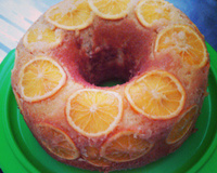 Bolo decorado com laranja super fácil