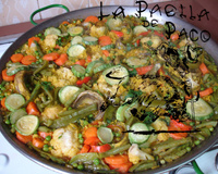 Paella vegetariana