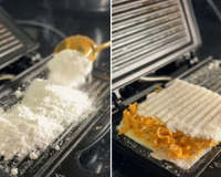 Não uso mais frigideira desde que aprendi como fazer tapioca na sanduicheira sem sujar e em poucos minutos