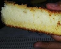 Bolo de fubá cremoso