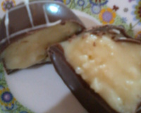 Bombom de mousse de maracujá