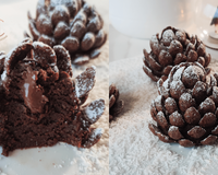 Surpreenda os seus convidados com esta sobremesa de Natal: pinhas de chocolate deliciosas e fáceis de fazer!