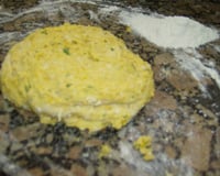 Pão de abóbora Cabotiã (abóbora  japonesa)