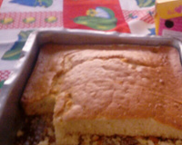 Bolo de coco recheio de coco