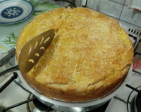 Torta de frango cremosa