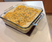 Escondidinho de aipim com carne moída