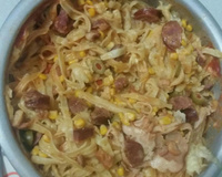 Macarrão talharim de forno