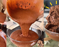 A receita original da melhor mousse de chocolate do mundo que aprendi com uma confeiteira que estudou gastronomia em Paris: somente 4 ingredientes
