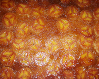 Bolo invertido de banana