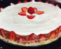 Torta sensação de morango